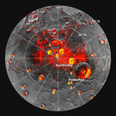 Permanently shadowed, radar-bright regions on Mercury