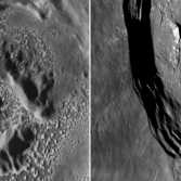 Mercury and the Moon: Craters