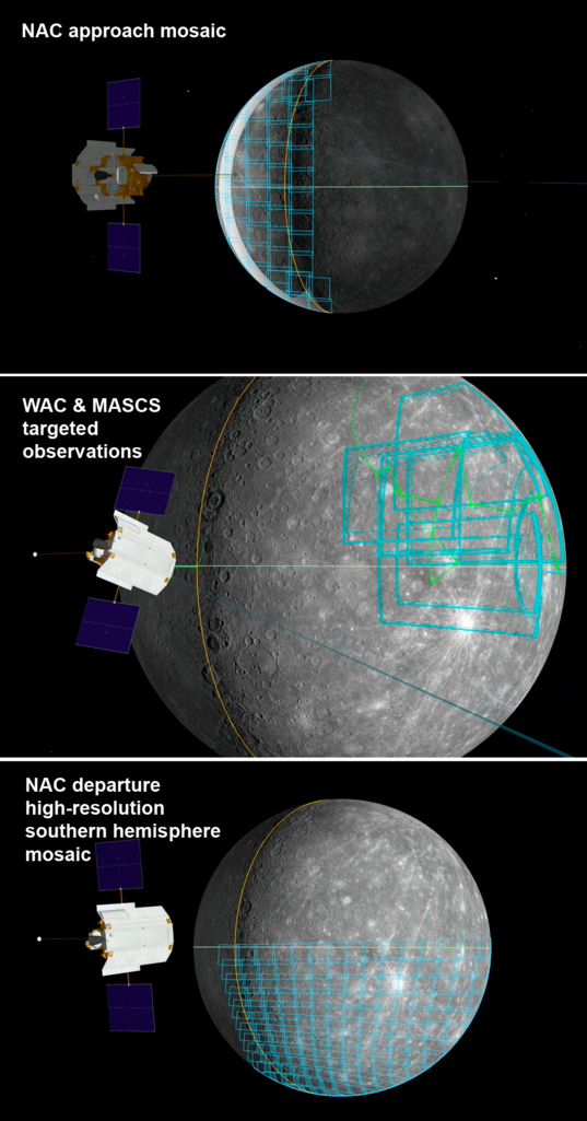 Imaging plans for MESSENGER's third Mercury flyby