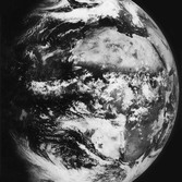 Zond 5 image of Earth