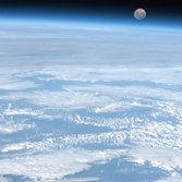 Moonrise from the Space Station