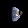 The Moon transiting Earth, as seen from Deep Impact