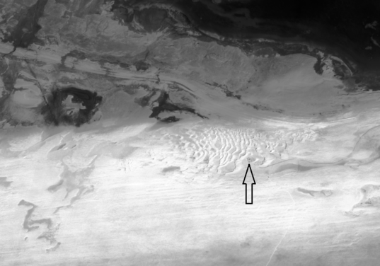 The dunes of Tatooine