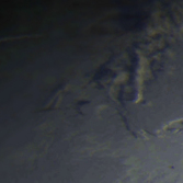 Elektro-L view of the Chelyabinsk meteor trail