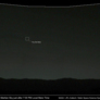 You Are Here: Earth sets over Gale crater