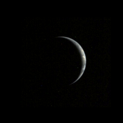 Five views of Earth from Chang'e 3