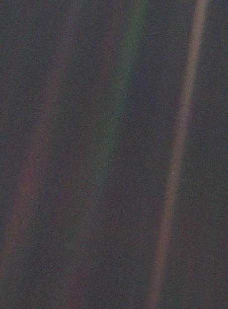 the pale blue dot