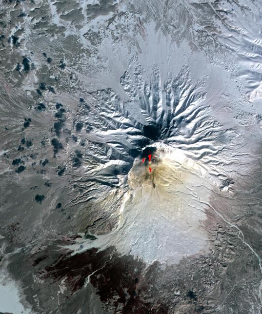 Sheveluch Volcano, Kamchatka, Russia