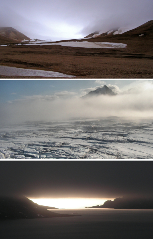 Mars, Europa and Titan in Svalbard
