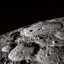 Oblique view of the lunar limb from Apollo 10