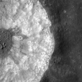 Moon Crater Close-up