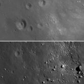 Tsiolkovsky Crater Extreme Close-Up