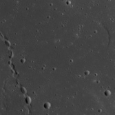 Chandrayaan-1 TMC image of a lunar crater chain