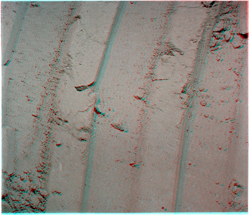 Astronaut bootprint, Apollo 14