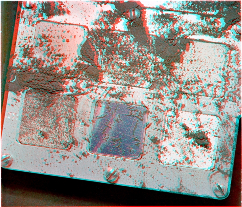 Thermal degredation sample, Apollo 12