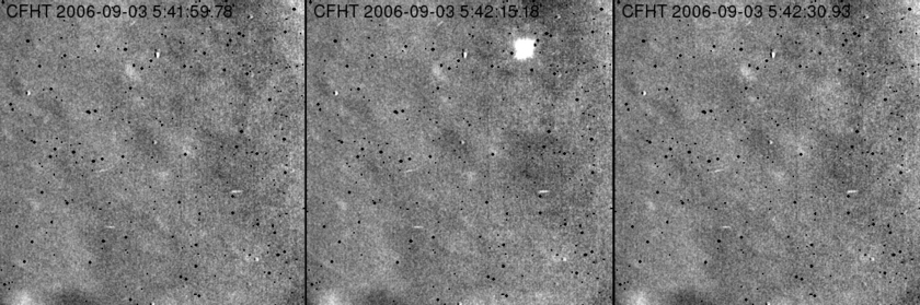 SMART-1 lunar impact as seen from Earth
