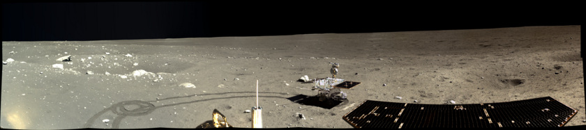 Chang'e 3 lander panorama