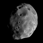 Phobos: Anti-Mars hemisphere