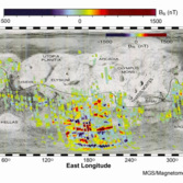Magnetic map of Mars