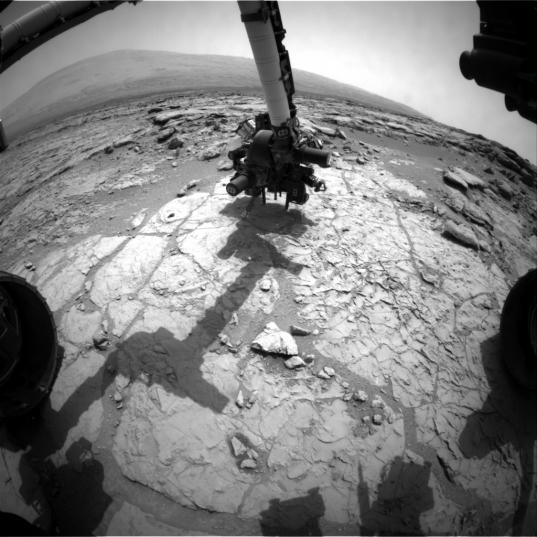Preparing to drill, sol 171