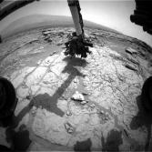 Preparing to drill, sol 171