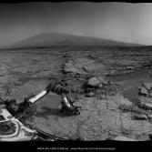 Curiosity Navcam panorama, sols 168-9