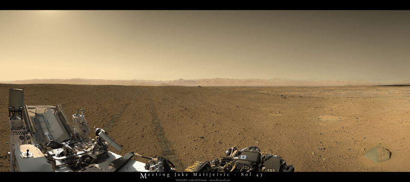 Meeting Jake Matijevic, Curiosity sol 43