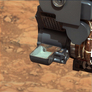 Drilled sample in Curiosity's scoop at last