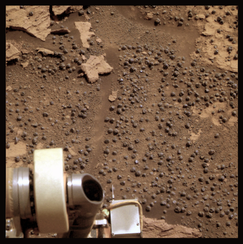 The last bedrock, Opportunity sol 2668