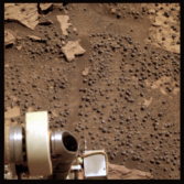 The last bedrock, Opportunity sol 2668