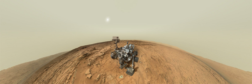 Curiosity's self-portrait at John Klein: interactive 3D panorama