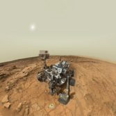 Curiosity's self-portrait at John Klein: interactive 3D panorama