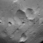 Seven SRC images taken during Mars Express Phobos flyby