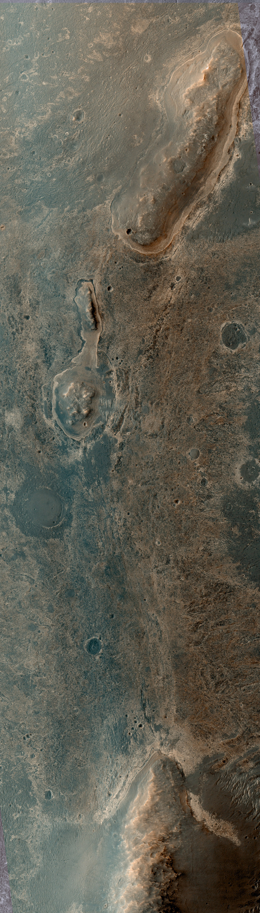 HiRISE view of Opportunity, sol 3361