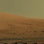 Mount Sharp (Mastcam-100 panorama, sol 45)