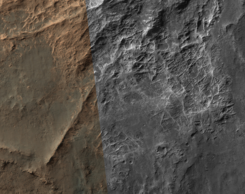 Interesting Geology in Simois Colles