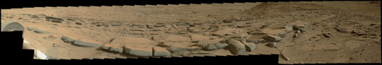 The north edge of Kimberley, Curiosity sol 580