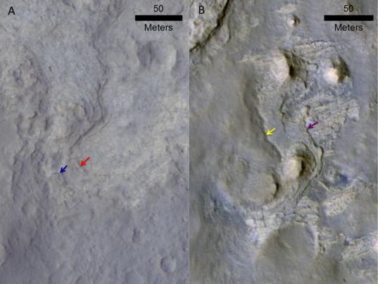 Similarities between Yellowknife Bay and the Kimberley as seen from orbit