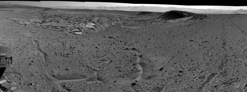 Curiosity takes in the Kimberley, sol 589