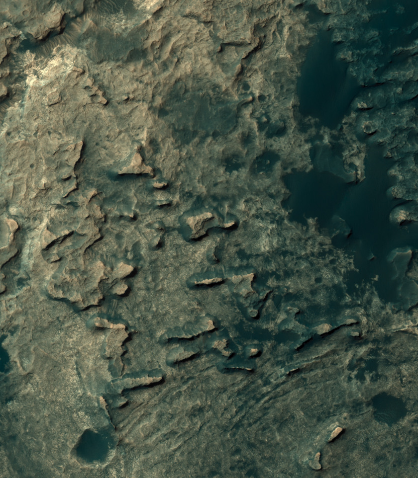 Murray Buttes in color