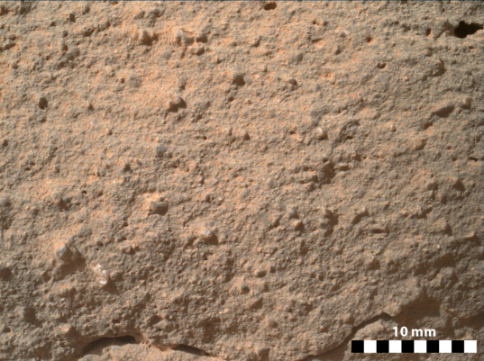 MAHLI view of