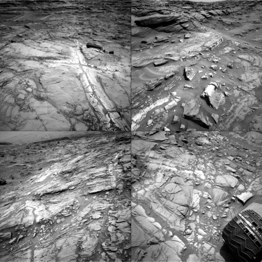Haloes in the Stimson unit, Curiosity sols 1083-1094