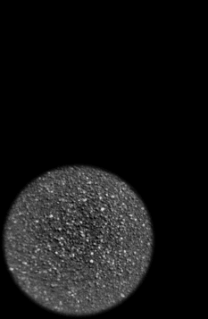 Zap! ChemCam profiles a sand ripple, Curiosity sol 1177