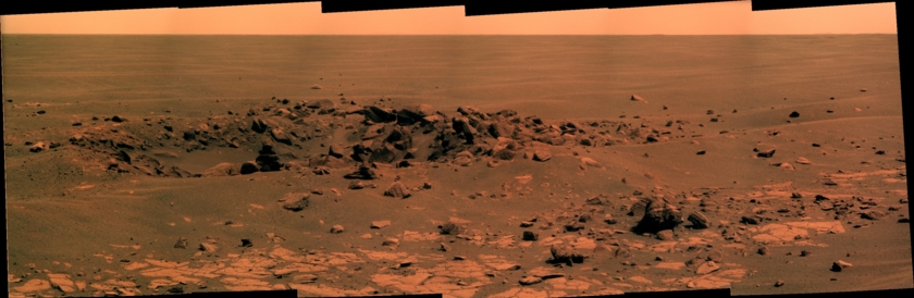 Resolution Crater, sols 1826–1828