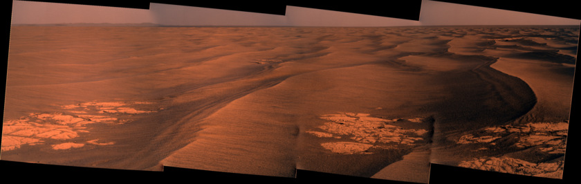 Endeavour Crater dunes