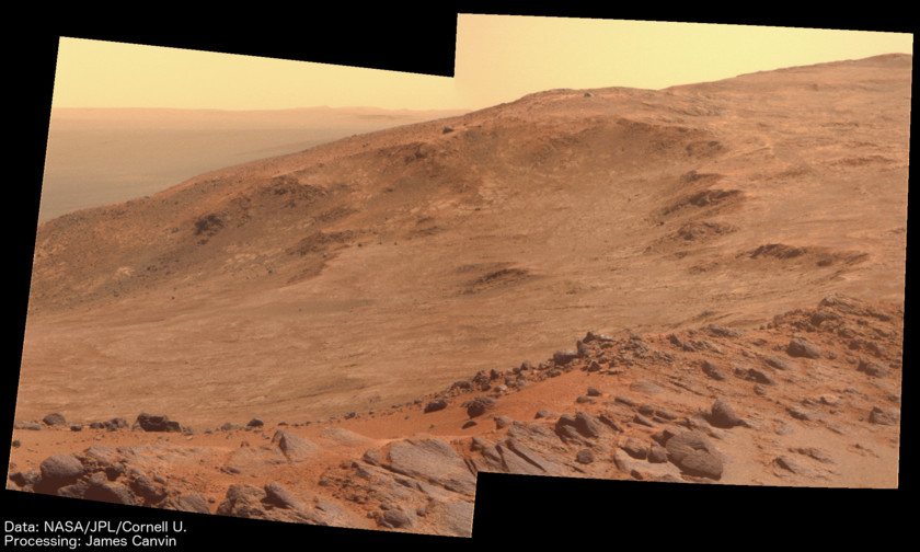 Marathon Valley to the south