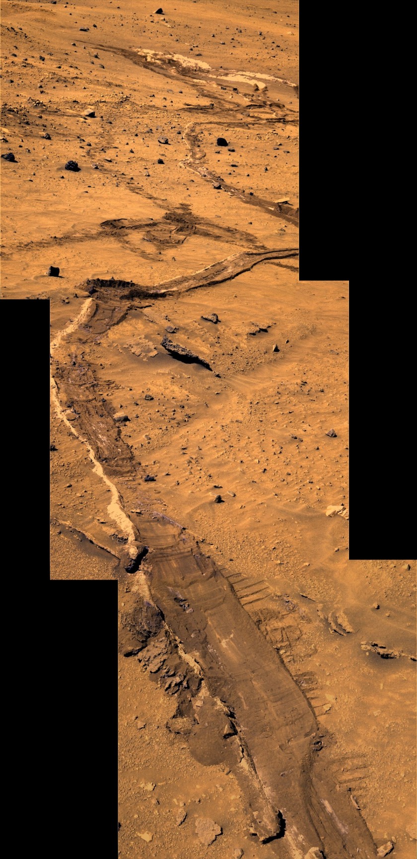 Spirit tracks near McCool Hill