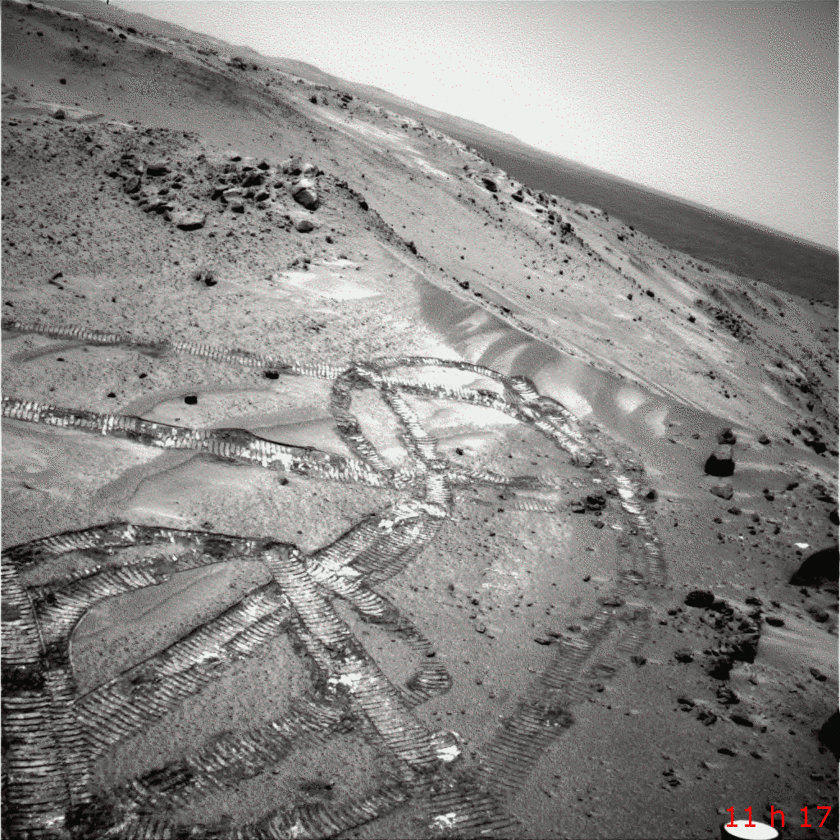 Summer afternoon in Gusev Crater