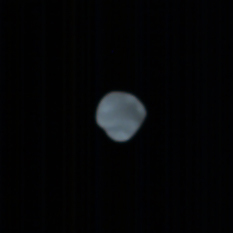 Deimos from Mars Orbiter Mission