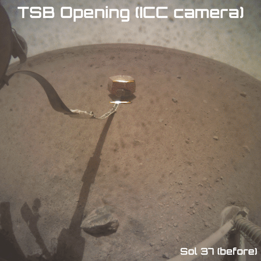 InSight tether storage box opening